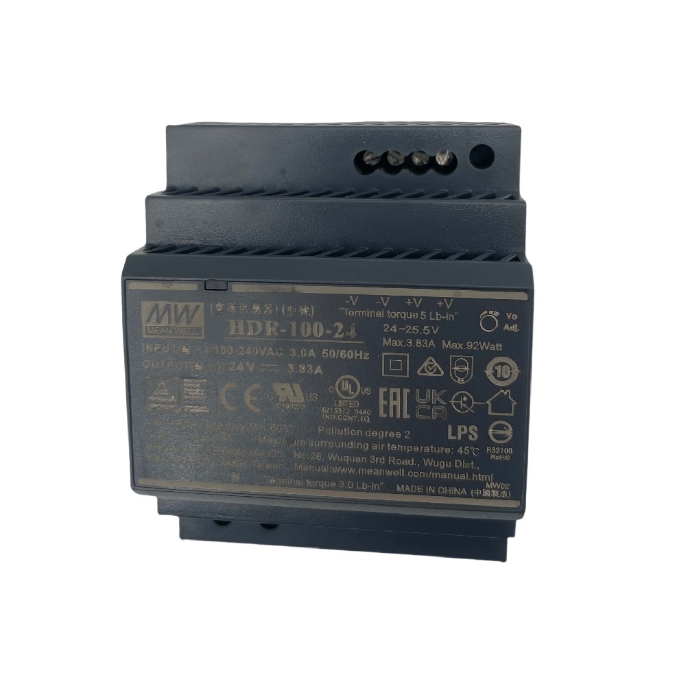 HDR-100-24N  導軌開關電源的作用