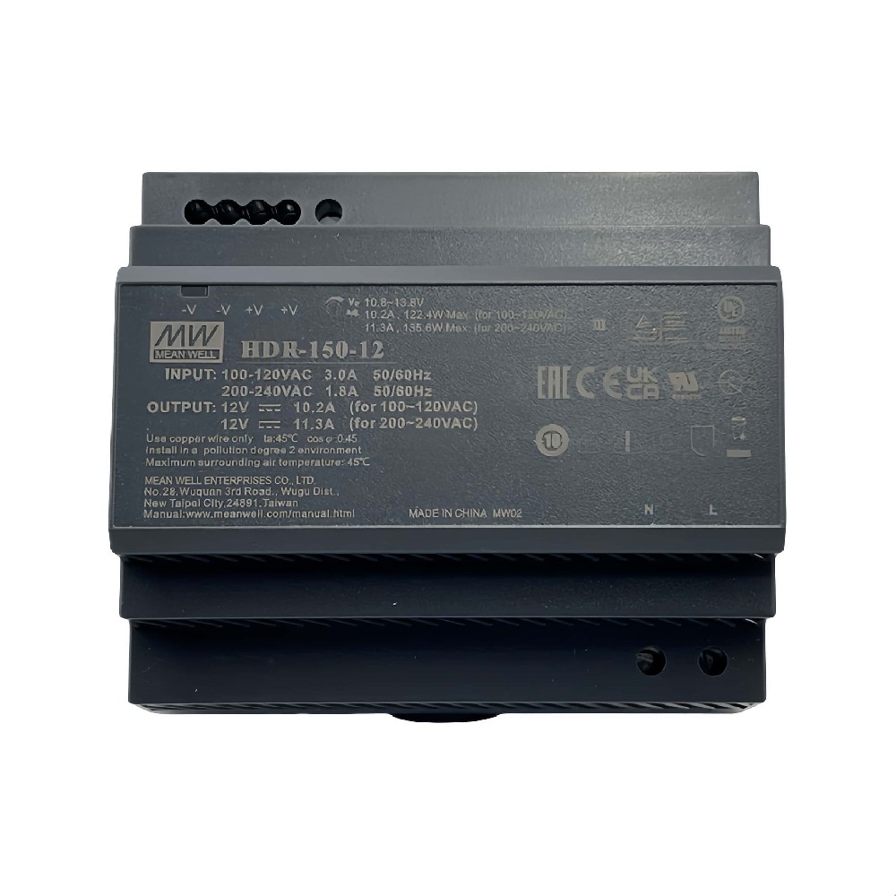 HDR-150-24  導(dǎo)軌式開關(guān)電源外殼