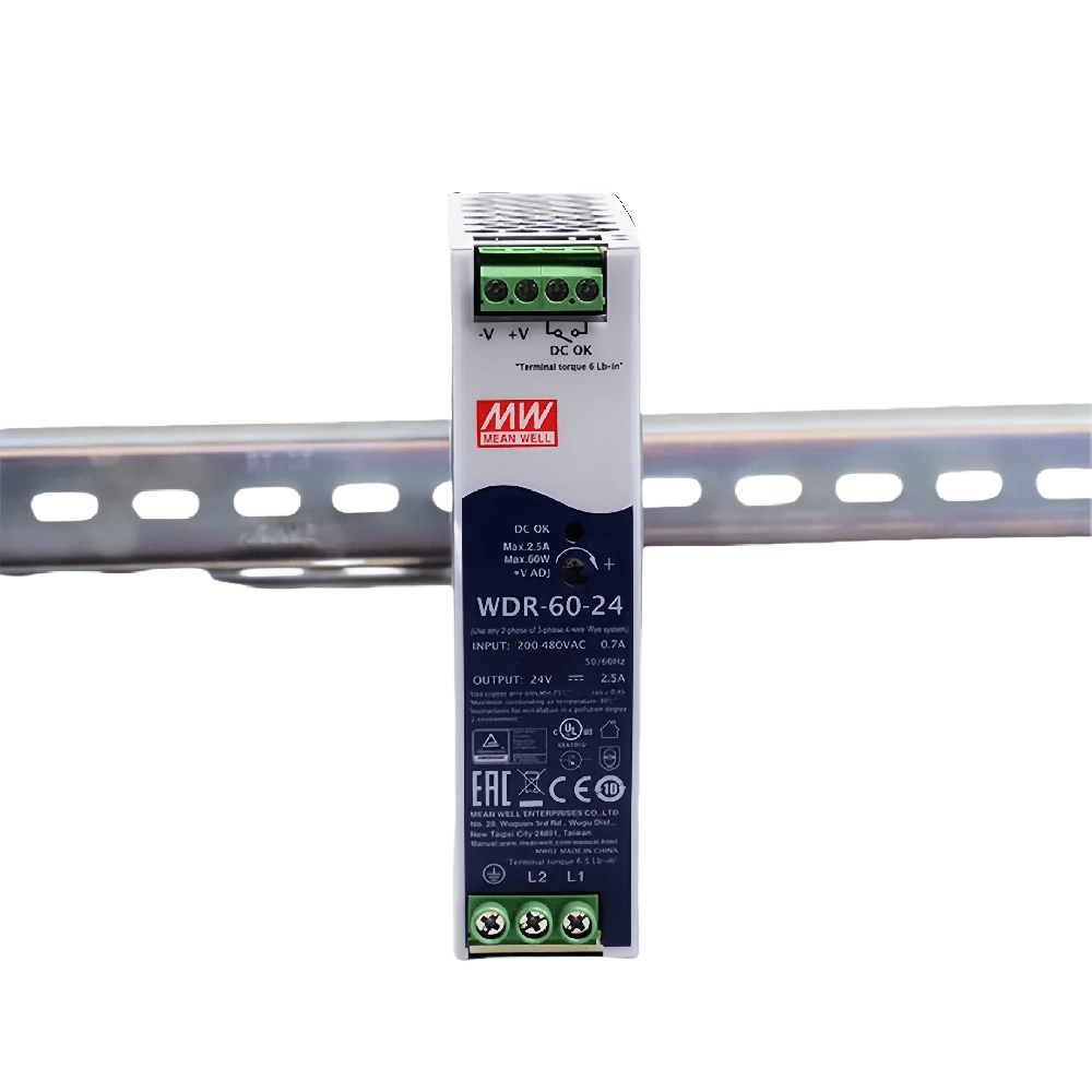 WDR-60-48 60W 超寬輸入工業(yè)導(dǎo)軌型電源