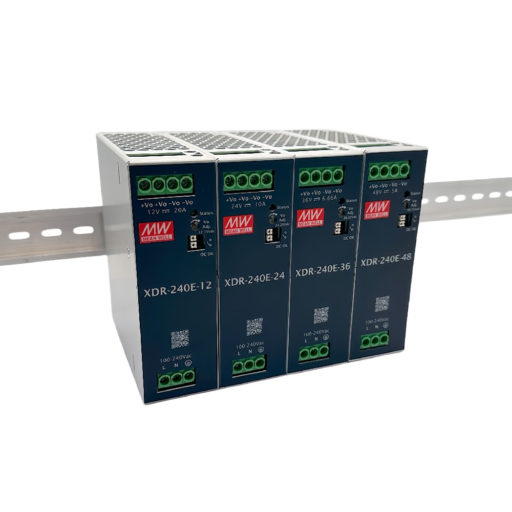 XDR-240E-48  AC/DC 經(jīng)濟型超薄工業(yè) DIN 導(dǎo)軌電源供應(yīng)器