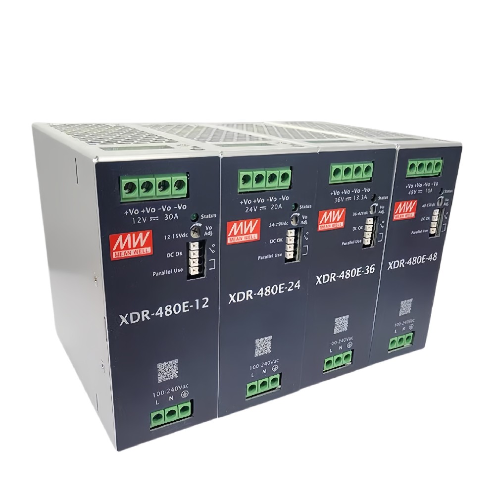 XDR-480E-24 導(dǎo)軌式24v電源