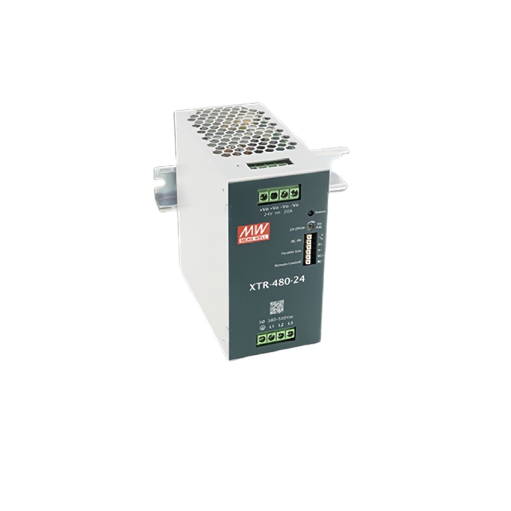 XTR-480-48  480W AC/DC 三相輸入導軌電源供應器
