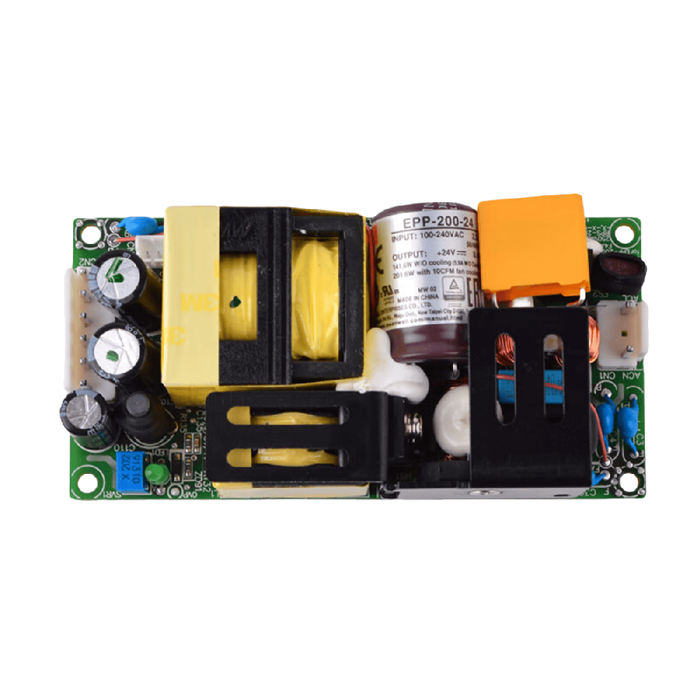 EPP-200-48 200W 單組輸出帶主動(dòng)式 PFC 功能的基板型工業(yè)用開關(guān)電源