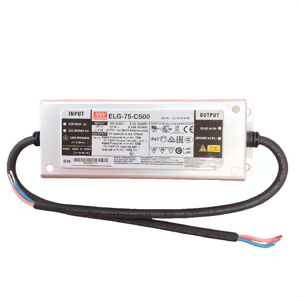 ELG-75-C700Blank/A/B/AB/DA/Dx/D2  長條形led防水電源