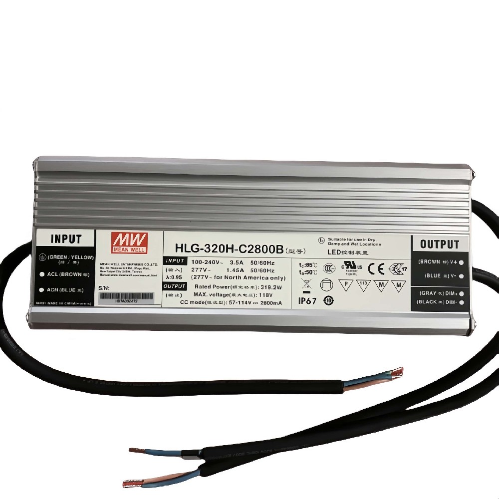 HLG-320H-C2100  恒流開關(guān)電源