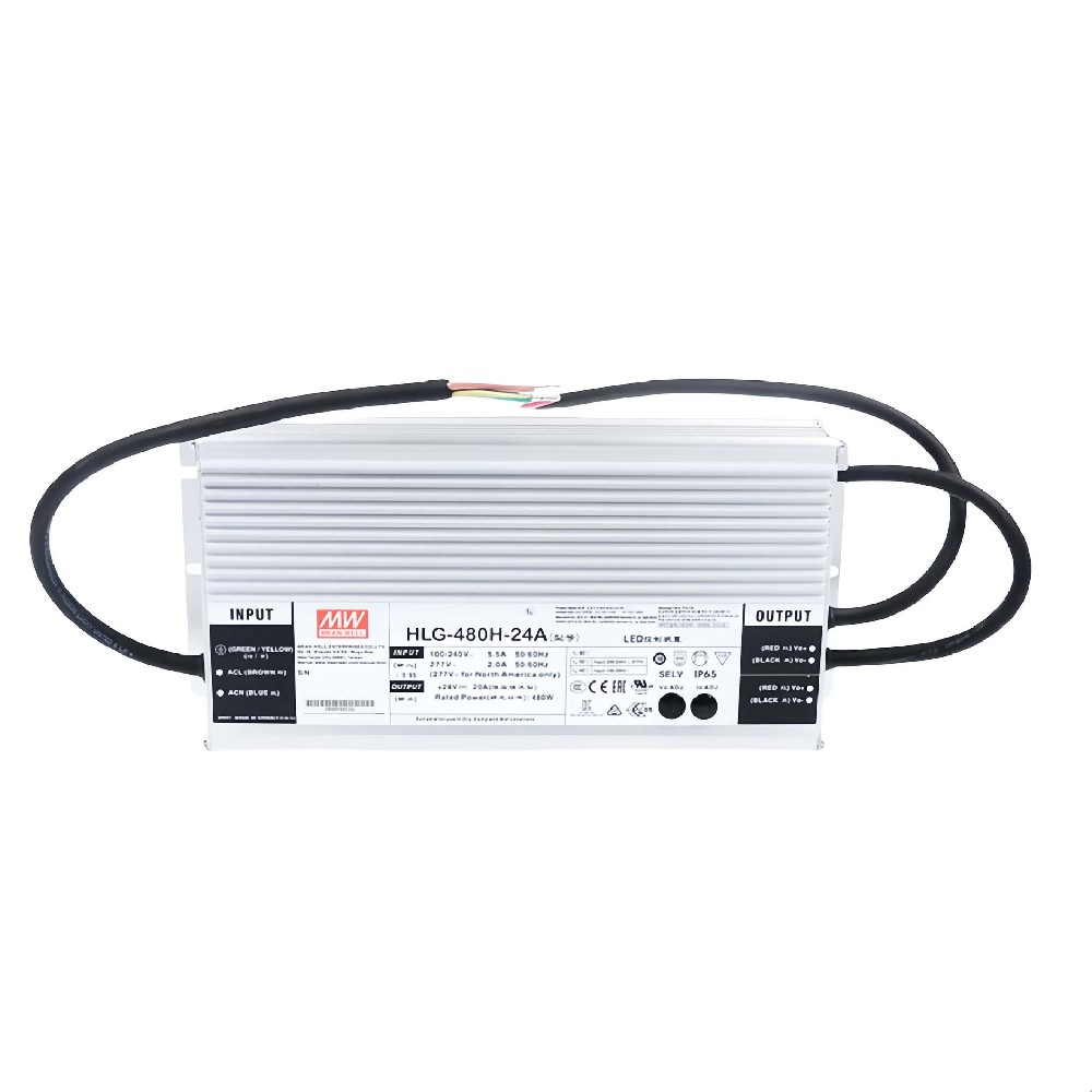 HLG-480H-24A/B/AB/Dx/D2  led驅(qū)動電源設(shè)計