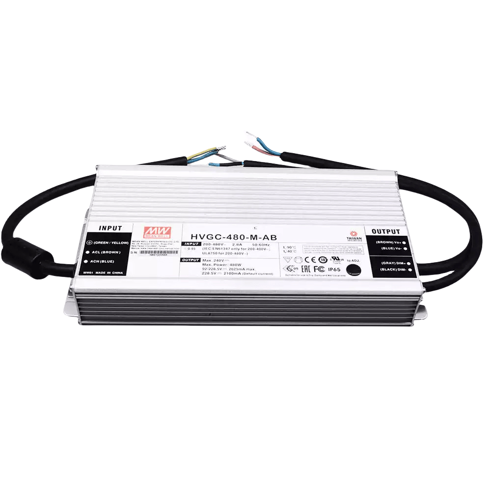 HVGC-480-H-ADA（IP65，2800mA，DALI 控制調(diào)光）