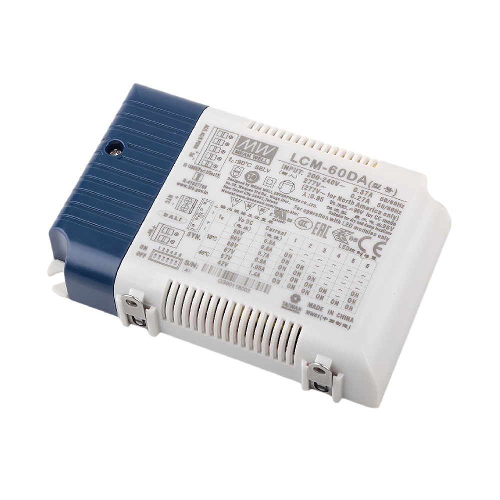 明緯LCM-60DA  60W 多級輸出恒流型 LED 驅(qū)動器