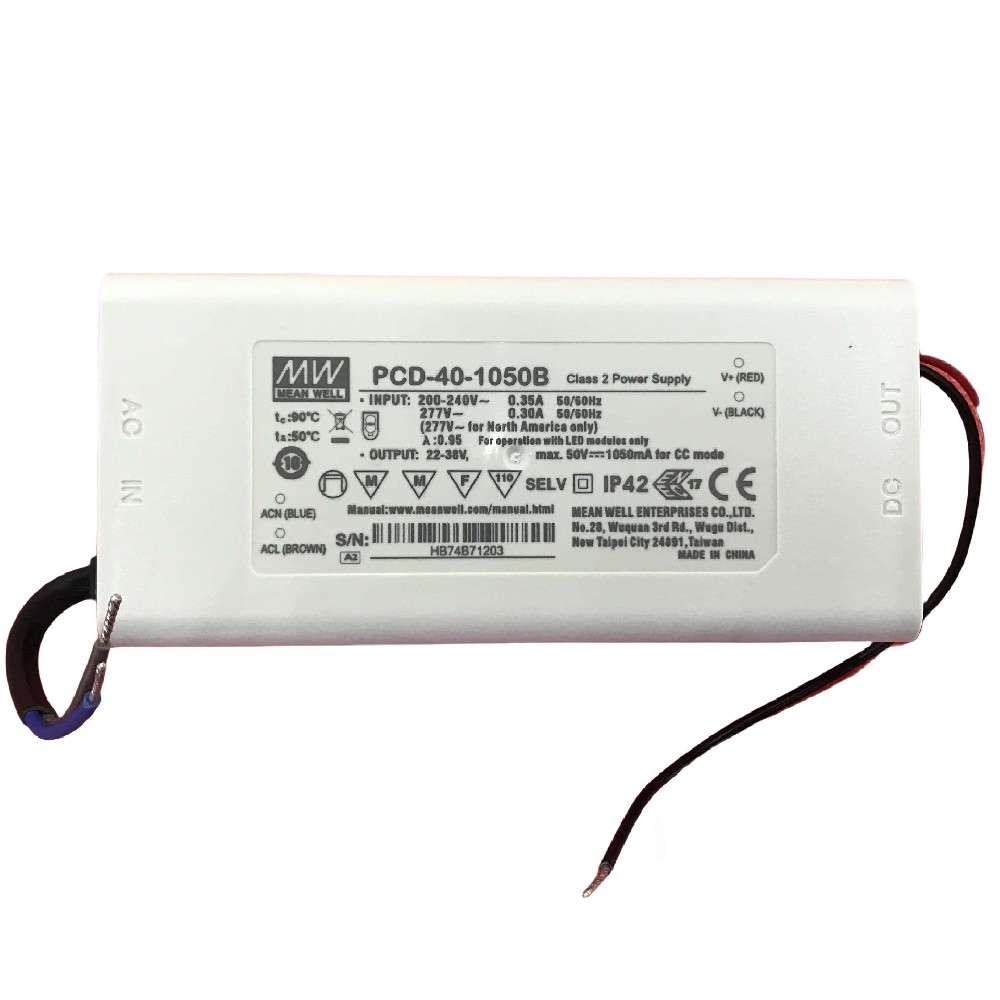 PCD-40-1400B  筒燈led驅(qū)動電源