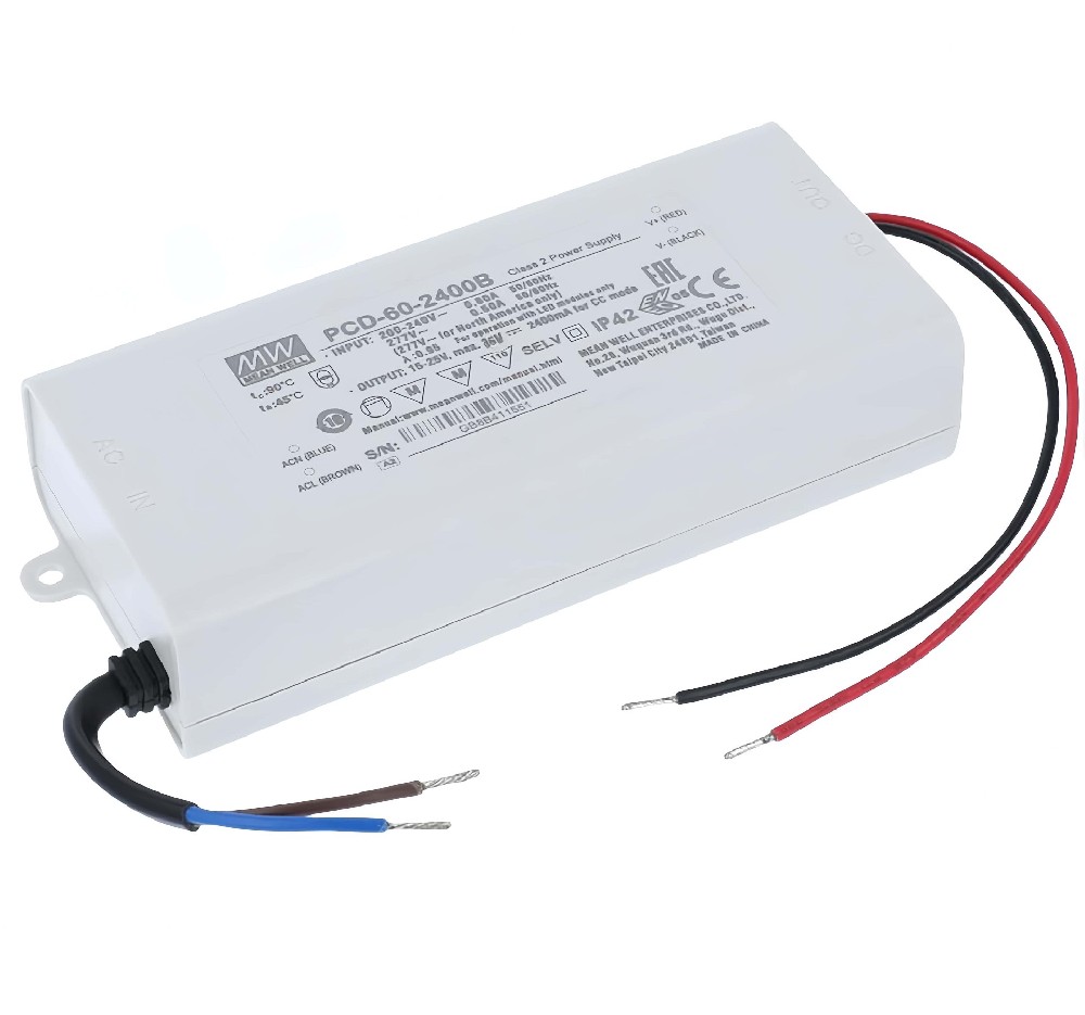 PCD-60-500B  led電源驅(qū)動器多少v