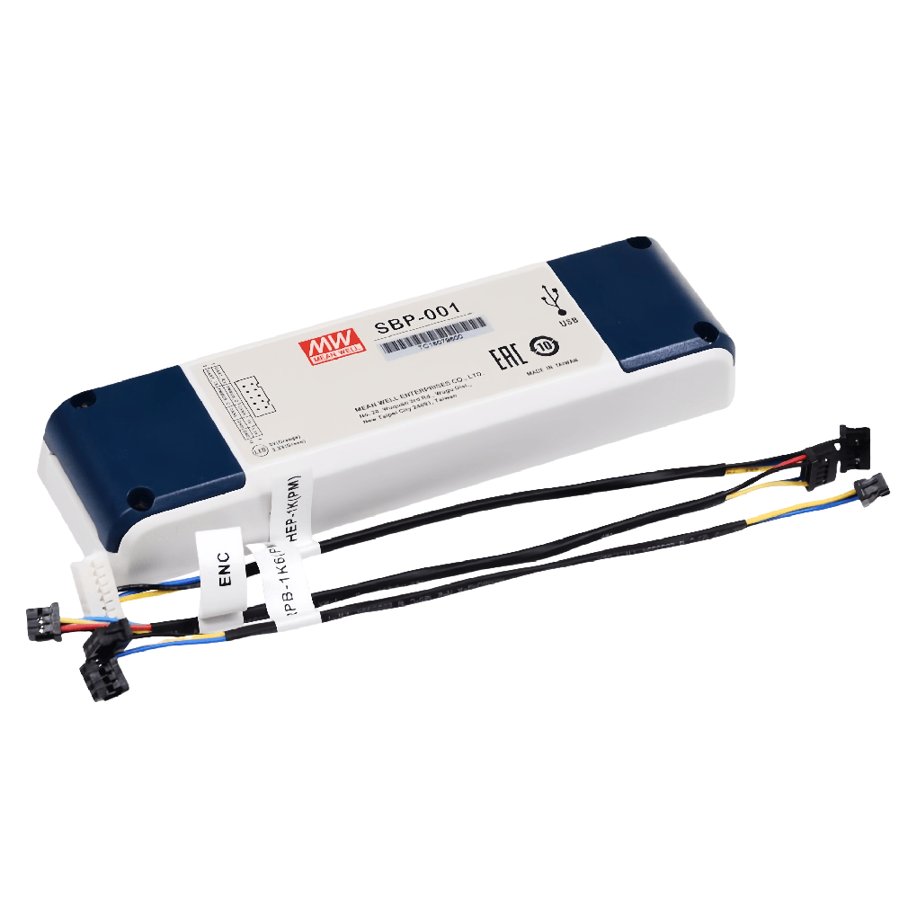 SBP-001是明緯推出的第一代智能電池充電編程器