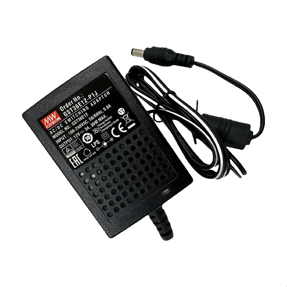 GST36E12-P1J   36W 及以下直流供電的場(chǎng)景2.1φx5.5φx11mm