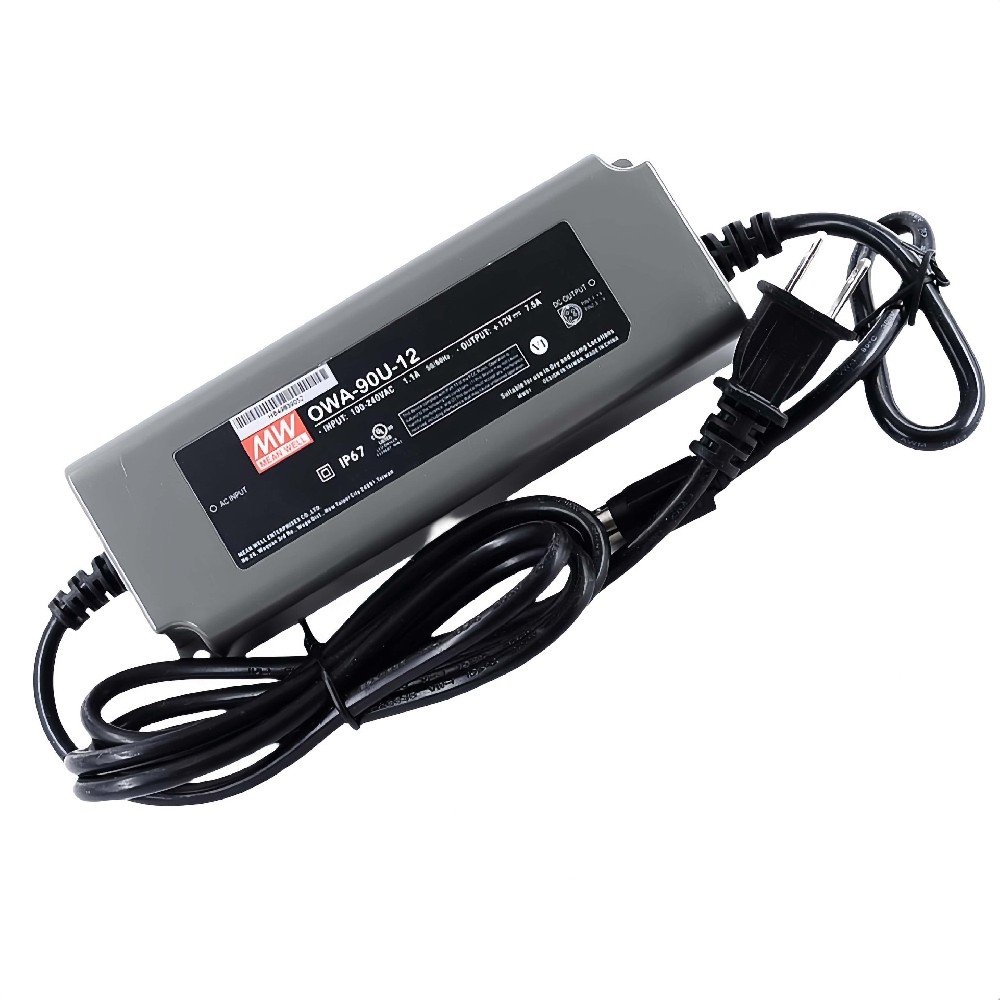 OWA-90U-36  90W 單組輸出的 LED 外置防潮適配器