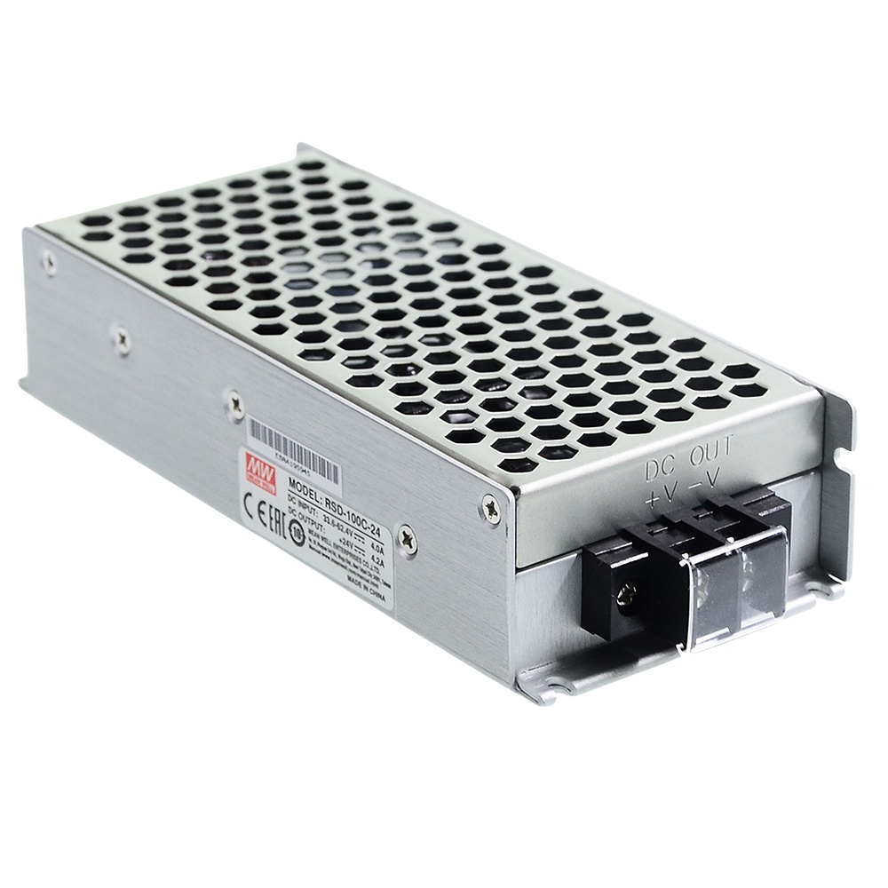 RSD-100D-5  100W 鐵路用單組輸出 DC-DC 轉(zhuǎn)換器