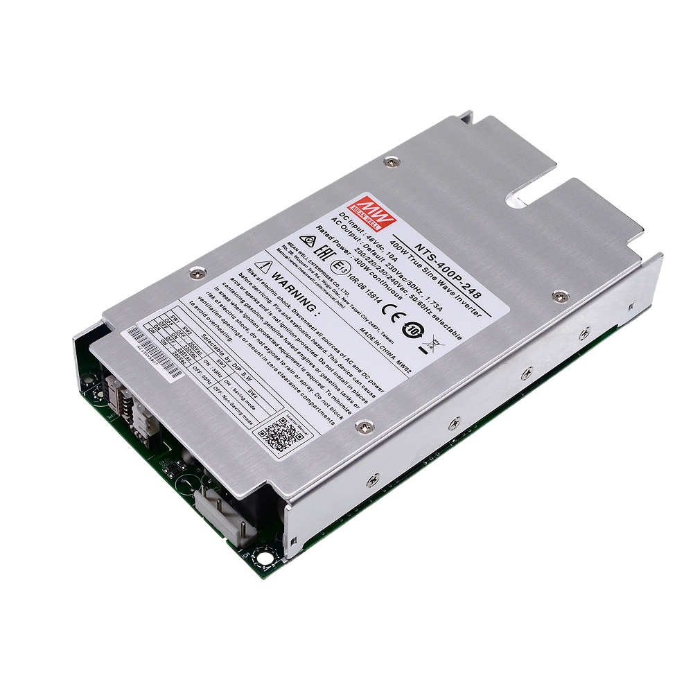 NTS-400P  明緯 400W 高信賴內(nèi)置型離網(wǎng)純正弦波 DC-AC 逆變器